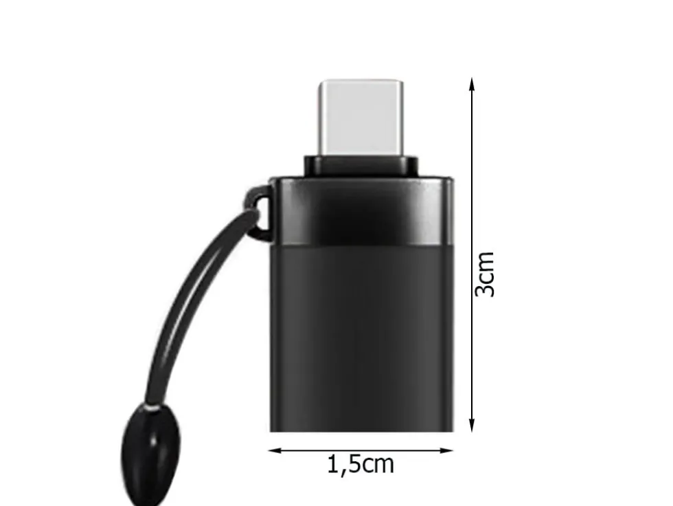 Adapter USB-C till USB-A 3.0 – i Kompakt storlek
