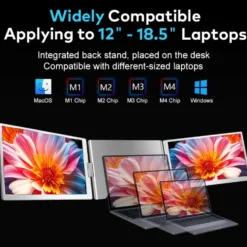 AD Tri-Screen S900 portable monitor 16