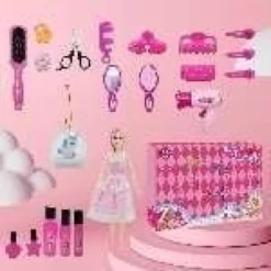 Adventskalender Barbie-inspirerad – Julkalender 2025, 24 luckor