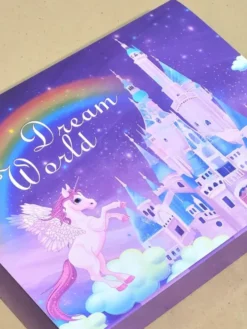 Adventskalender för barn / Julkalender med enhörningstema