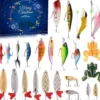 Adventskalender 2026 – Julkalender 24-delars fiskedragsset