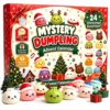 Adventskalender 2026 – Julkalender Mysteriedumpling Kawaii Squishy Överraskningar