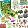 Adventskalender 2026 – Julkalender Dinosaurieaktivitet Kreativt lekset