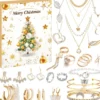 Adventskalender 2026 – Julkalender 24-delars smyckesaccessoarset
