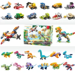 Adventskalender Leksaksbilar & Dinosaurier - Julkalender 2026