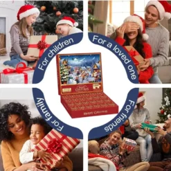 Adventskalender - Pussel 1008 Bitar - Julkalender 2026