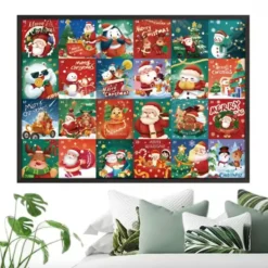 Adventskalender - Pussel 1008 Bitar - Julkalender 2026