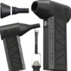 Air Duster Turbo 2-i-1 – Mini Fläkt Hög Hastighet med Dammsugare 80000 RPM