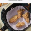 Airfryer Silikonform Luftfritösmatta Silikoninlägg18CM