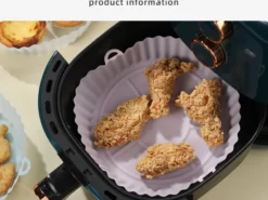 Airfryer Silikonform Luftfritösmatta Silikoninlägg18CM