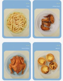 Airfryer Silikonform Luftfritösmatta Silikoninlägg18CM