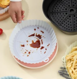 Airfryer Silikonform Luftfritösmatta Silikoninlägg18CM