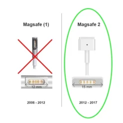 Apple Macbook Magsafe 2 laddare, 45 W - till Macbook Airkompatibel