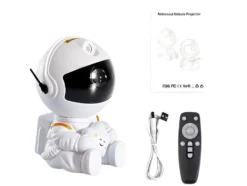 Astronautprojektor / Stjärnprojektor med fjärrkontroll