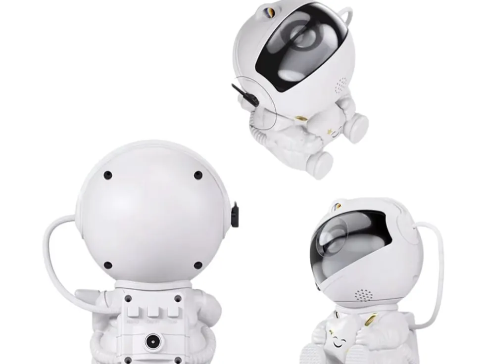 Astronautprojektor / Stjärnprojektor med fjärrkontroll