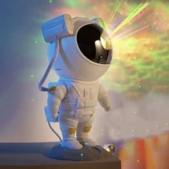 Astronaut stjärnprojektor och nattlampa med fjärrkontroll
