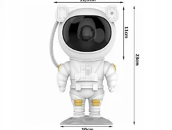 Astronaut stjärnprojektor och nattlampa med fjärrkontroll