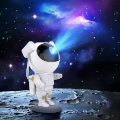 Astronaut stjärnprojektor och nattlampa med fjärrkontroll