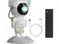 Astronaut stjärnprojektor och nattlampa med fjärrkontroll