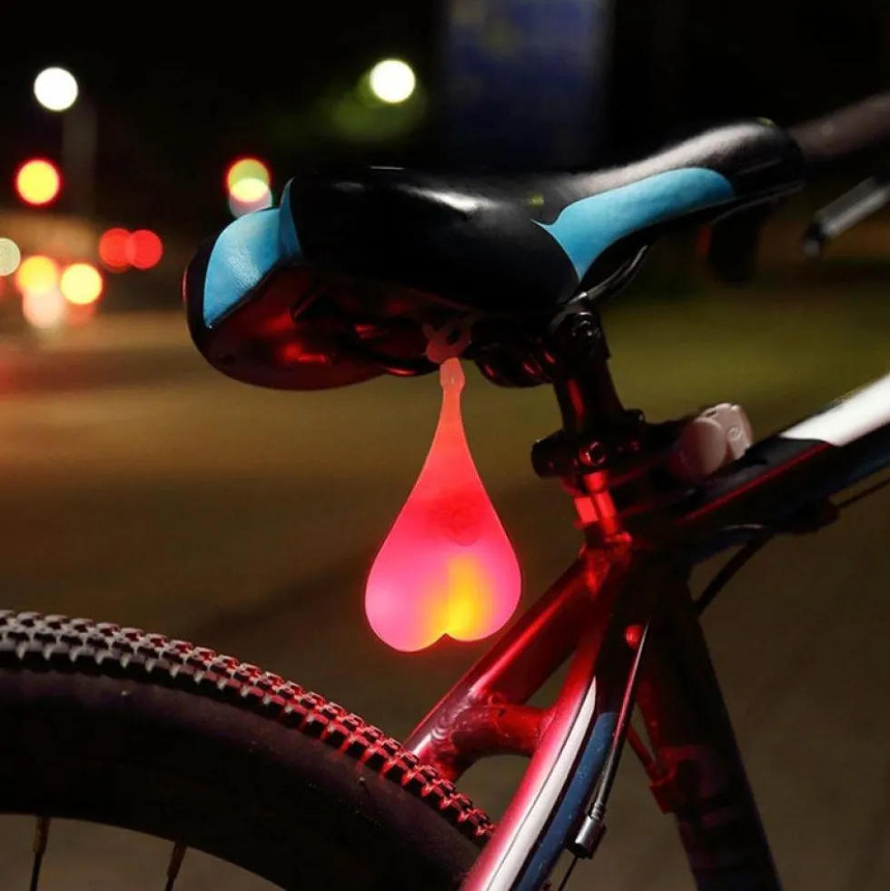 Baklykta / LED-cykellampa Pungformad