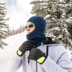 Balaclava i 100% merinoull för skidåkning och friluftsliv