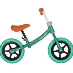 Balanscykel pushcykel 2-4 år turkos 1,8 kg skumhjul 30 kg