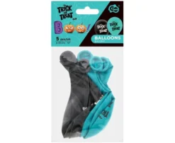 Ballonger med Trick or Treat-motiv 5-pack