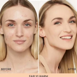 BareMinerals BarePro 24-Hour Skin-Perfecting Powder Foundation Fair 10 Warm