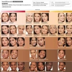 BareMinerals BarePro 24-Hour Skin-Perfecting Powder Foundation Fair 15 Cool