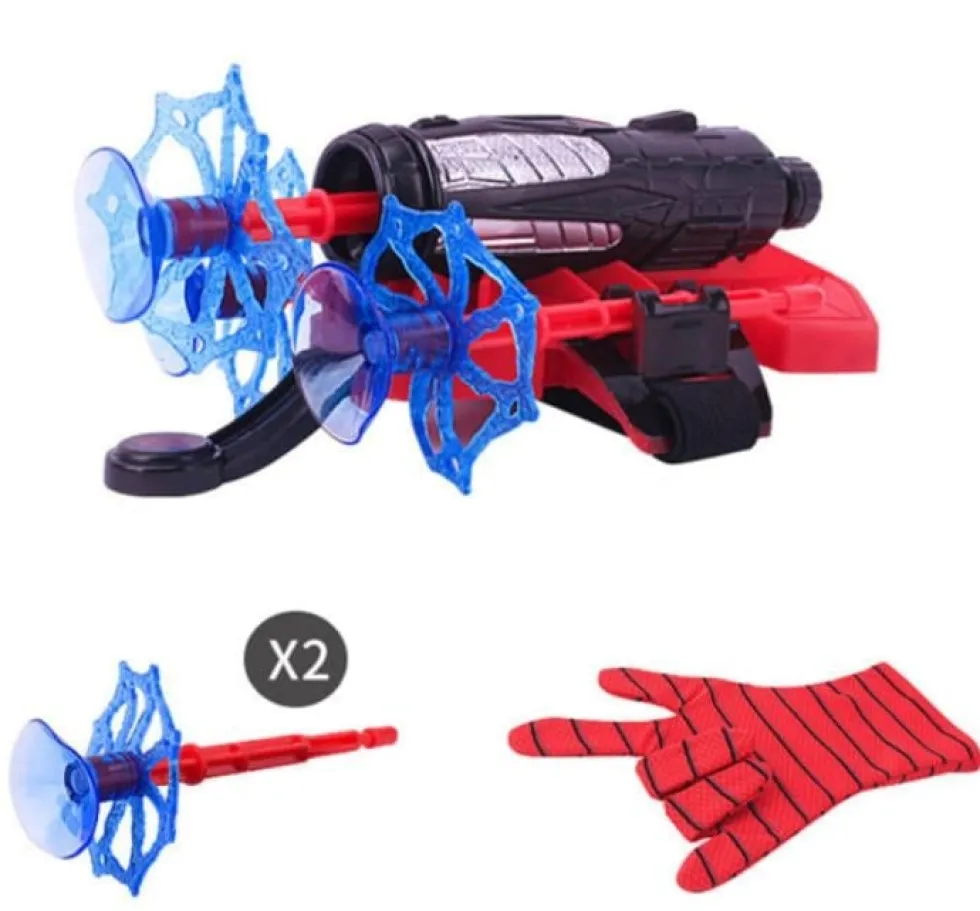 Barn Spiderman Web Shooter Launcher Toy GloveDart Cosplay