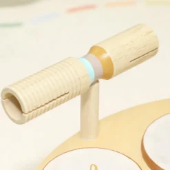 Barntrumset 4-i-1 Montessori musikinstrumentset med trummor, xylofon och slagverk för barn från 2 år