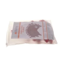 Bestickfodral i filt 12-pack röd julgran 17x20 cm