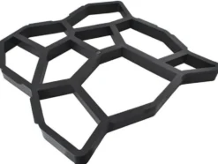 Betongform för gångplattor kattansikte 45x45x4,5 cm återanvändbar