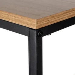 Blomsterställ 3 nivåer metall/MDF 67 cm svart 15 kg per hylla