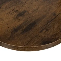 Blomsterställ 3 nivåer metall/MDF 81x27x27 cm svart/brun