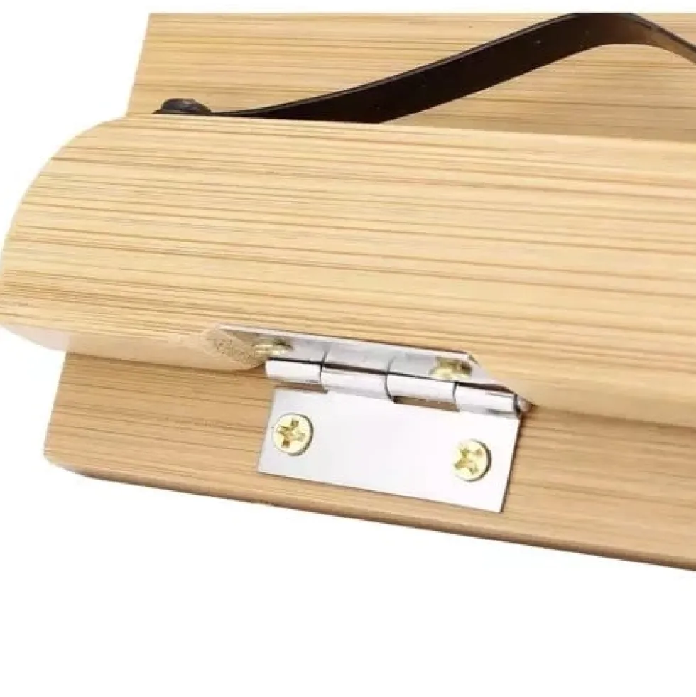 Bokställ i bambu justerbart för böcker/surfplatta/laptop 28 cm