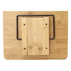 Bokställ i bambu justerbart för böcker/surfplatta/laptop 28 cm