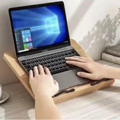 Bokställ i bambu / laptopstativ