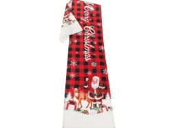 Bordslöpare julmotiv 220x38 cm, tunn textil, slumpmässig design