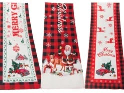Bordslöpare julmotiv 220x38 cm, tunn textil, slumpmässig design