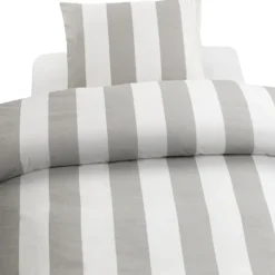 Borganäs of Sweden bäddset block stripe, 2-pack