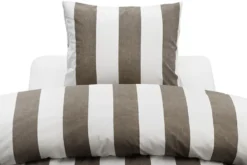 Borganäs of Sweden bäddset block stripe, 2-pack