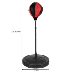 Boxningsset barn med boxningssäck, punchball & handskar, 70-104 cm