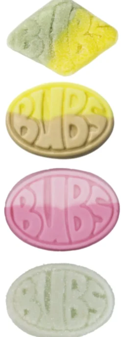 BUBS Mix 1 KG – Stor Blandning av Populära BUBS Godisar