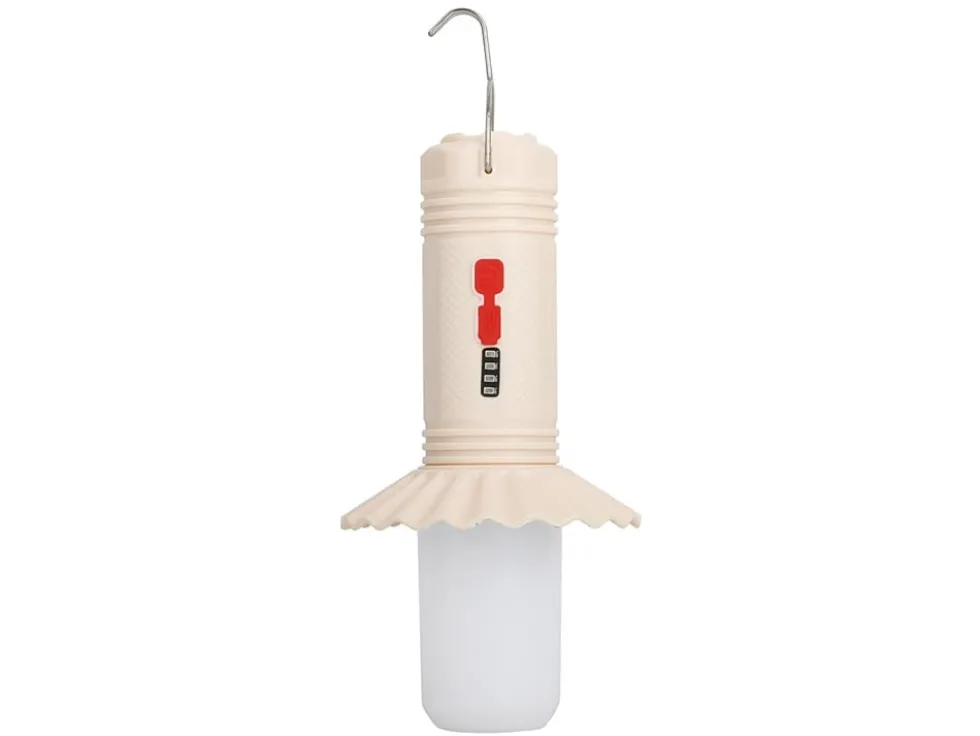 Campinglampa med powerbank och LED-ficklampa