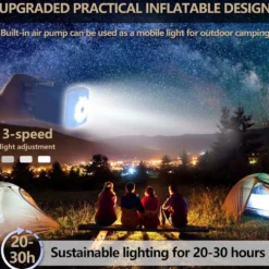 Campingmadrass för SUV Tesla Model Y (2021–2025) Självuppblåsande Trådlös Pump l