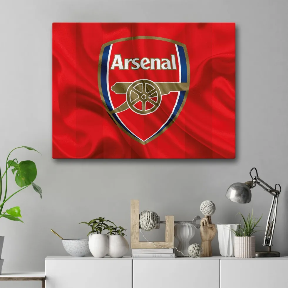 Canvastavla Arsenal 40x30 cm