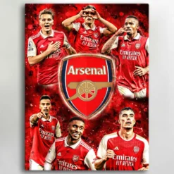 Canvastavla Arsenal 40x30 cm