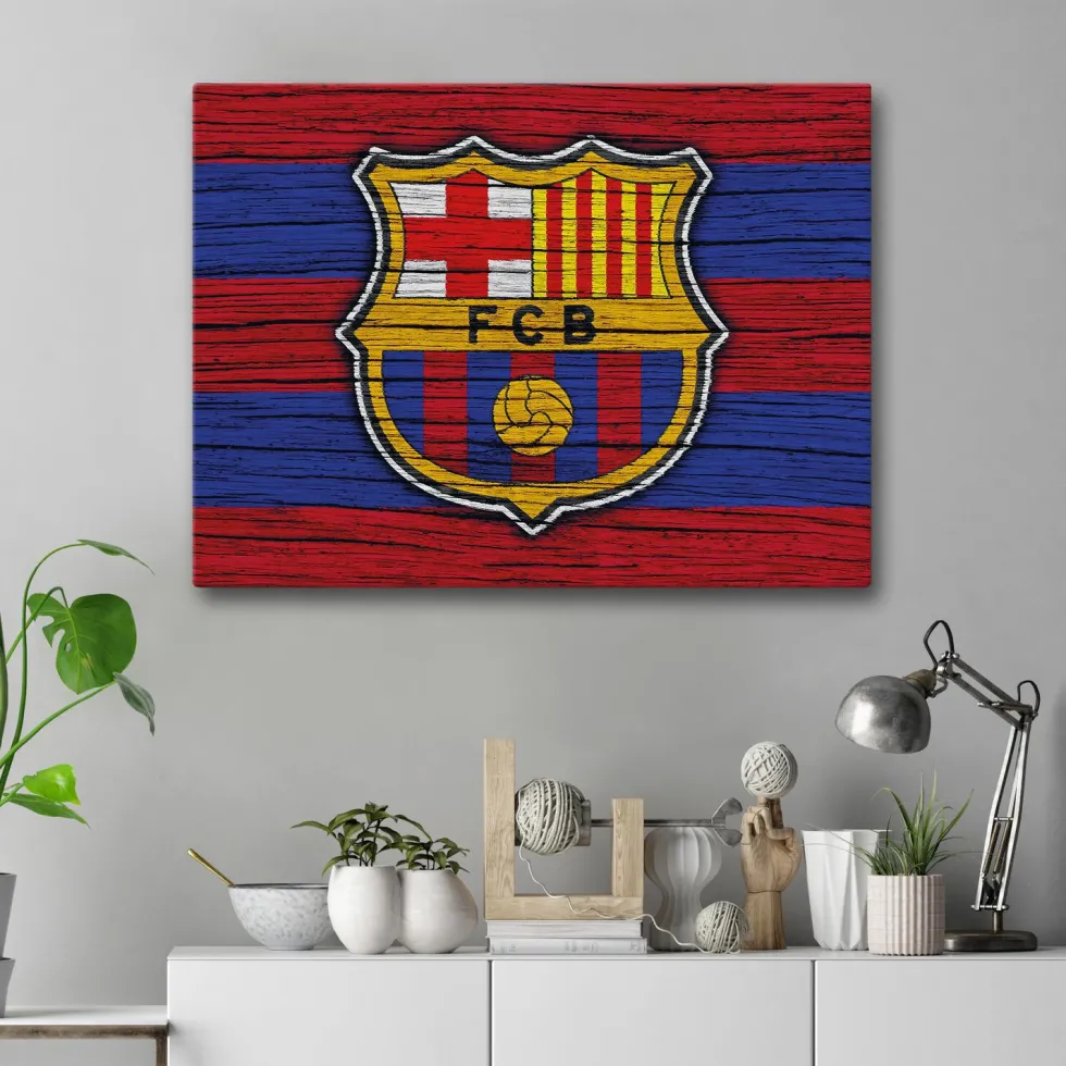 Canvastavla Barcelona 40x30 cm