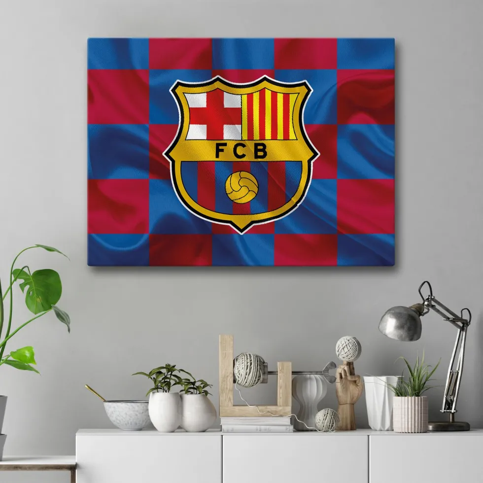 Canvastavla Barcelona 40x30 cm